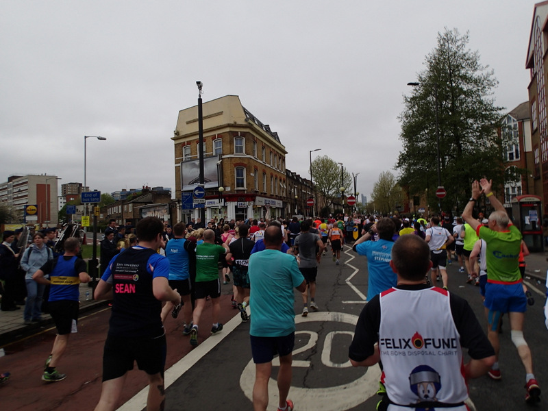 London Marathon 2015 - Tor Rnnow 