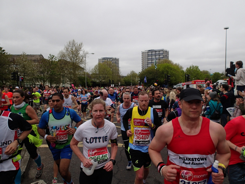 London Marathon 2015 - Tor Rnnow 