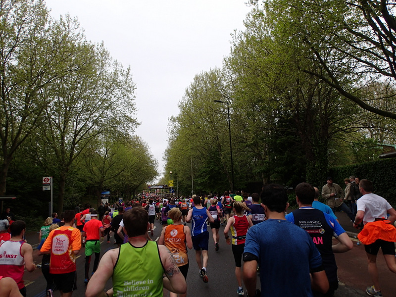 London Marathon 2015 - Tor Rnnow 