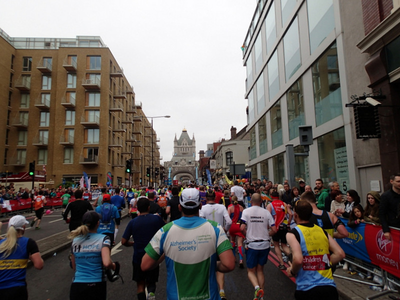 London Marathon 2015 - Tor Rnnow 