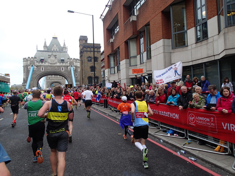 London Marathon 2015 - Tor Rnnow 