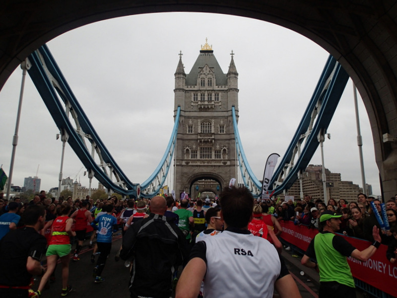 London Marathon 2015 - Tor Rnnow 