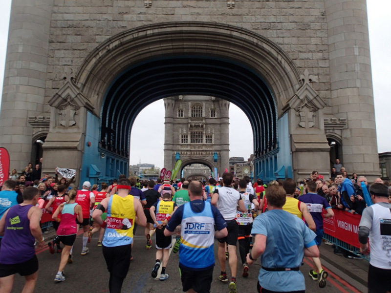 London Marathon 2015 - Tor Rnnow 