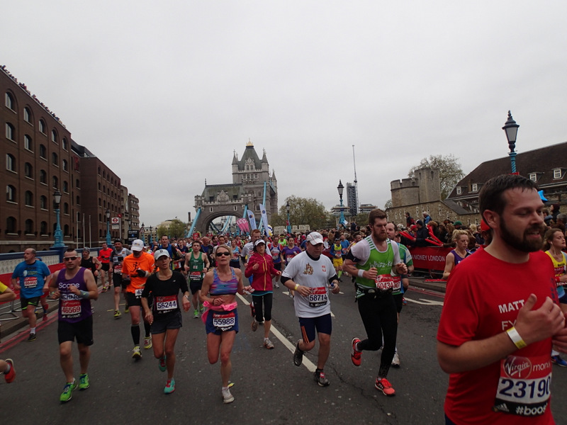 London Marathon 2015 - Tor Rnnow 