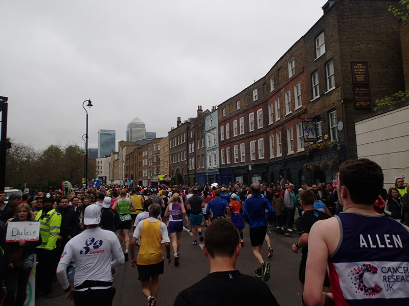 London Marathon 2015 - Tor Rnnow 