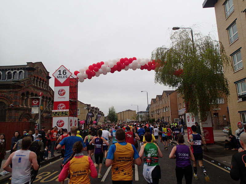 London Marathon 2015 - Tor Rnnow 