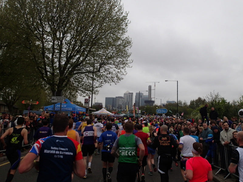 London Marathon 2015 - Tor Rnnow 