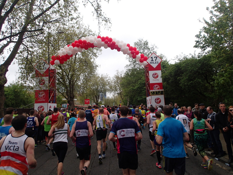 London Marathon 2015 - Tor Rnnow 