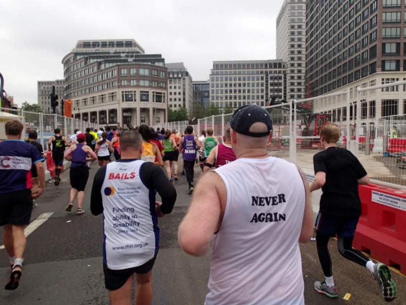 London Marathon 2015 - Tor Rnnow 