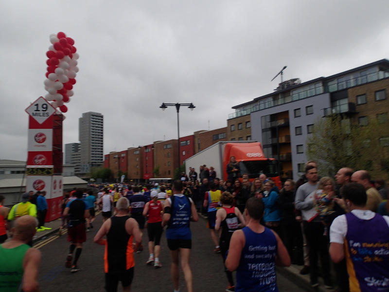 London Marathon 2015 - Tor Rnnow 