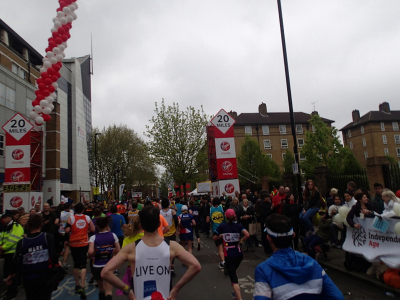 London Marathon 2015 - Tor Rnnow 