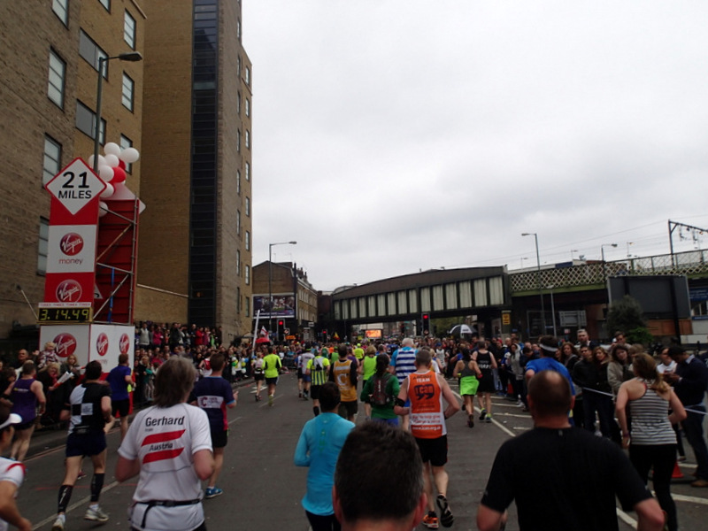 London Marathon 2015 - Tor Rnnow 