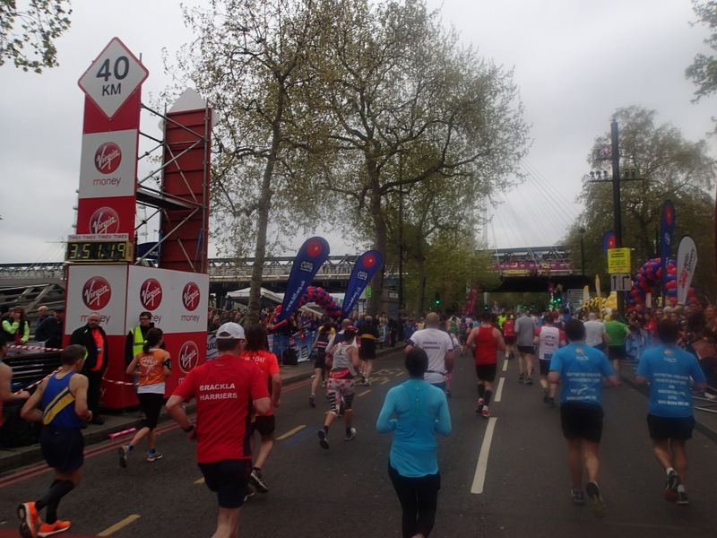 London Marathon 2015 - Tor Rnnow 