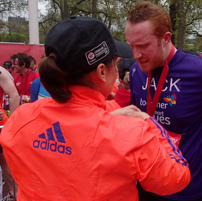 London Marathon 2015 - Tor Rnnow 