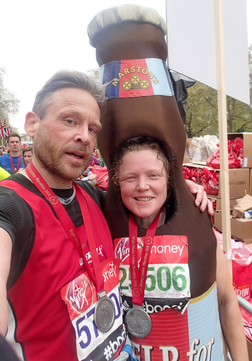 London Marathon 2015 - Tor Rnnow 