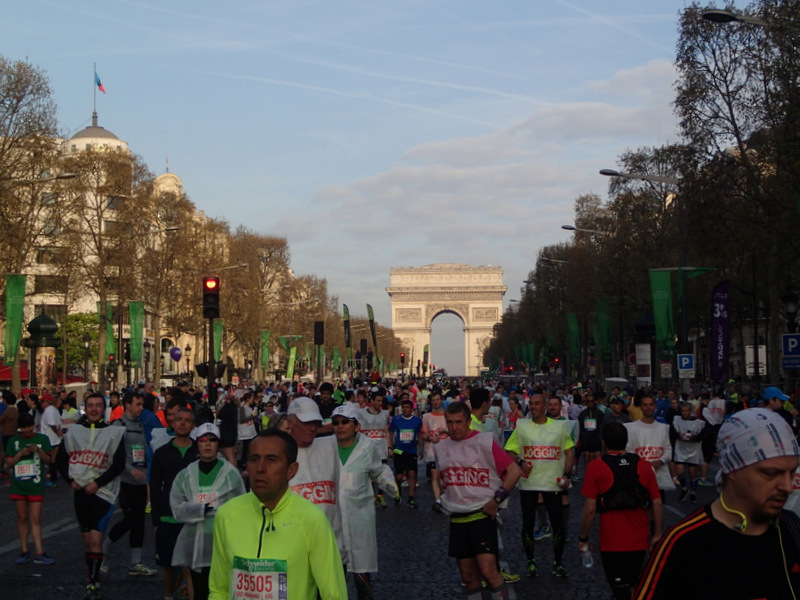 Marathon de Paris 2015 - Tor Rnnow 