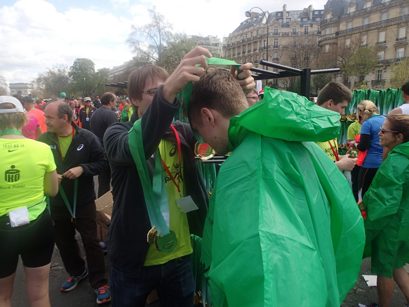 Marathon de Paris 2015 - Tor Rnnow 