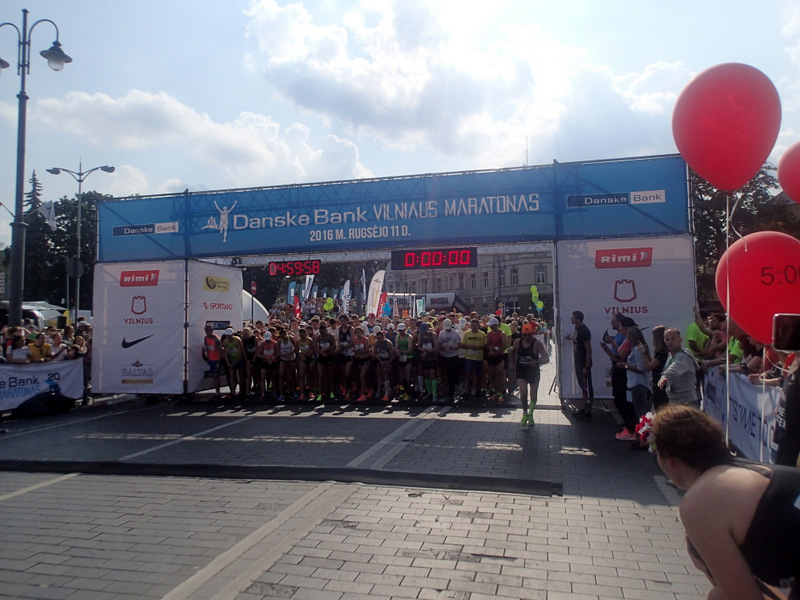 Vilnius Marathon 2016 - Tor Rnnow