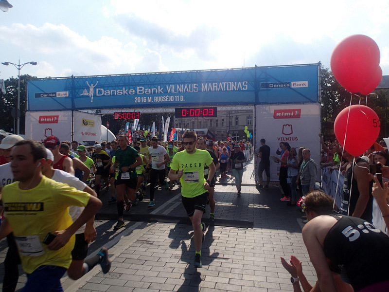 Vilnius Marathon 2016 - Tor Rnnow