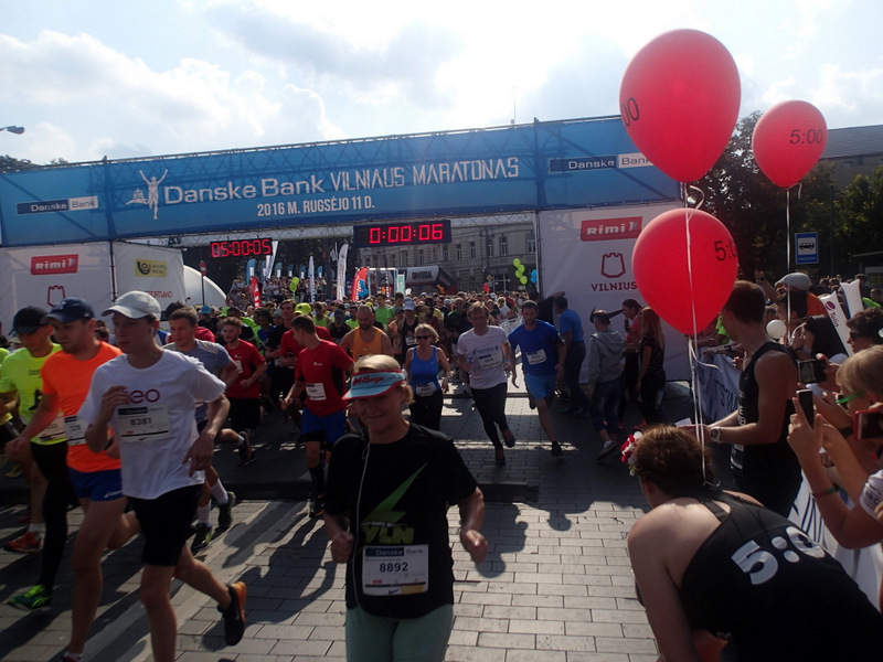 Vilnius Marathon 2016 - Tor Rnnow