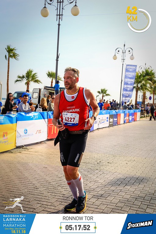 Larnaka Marathon 2018 - Tor Rnnow