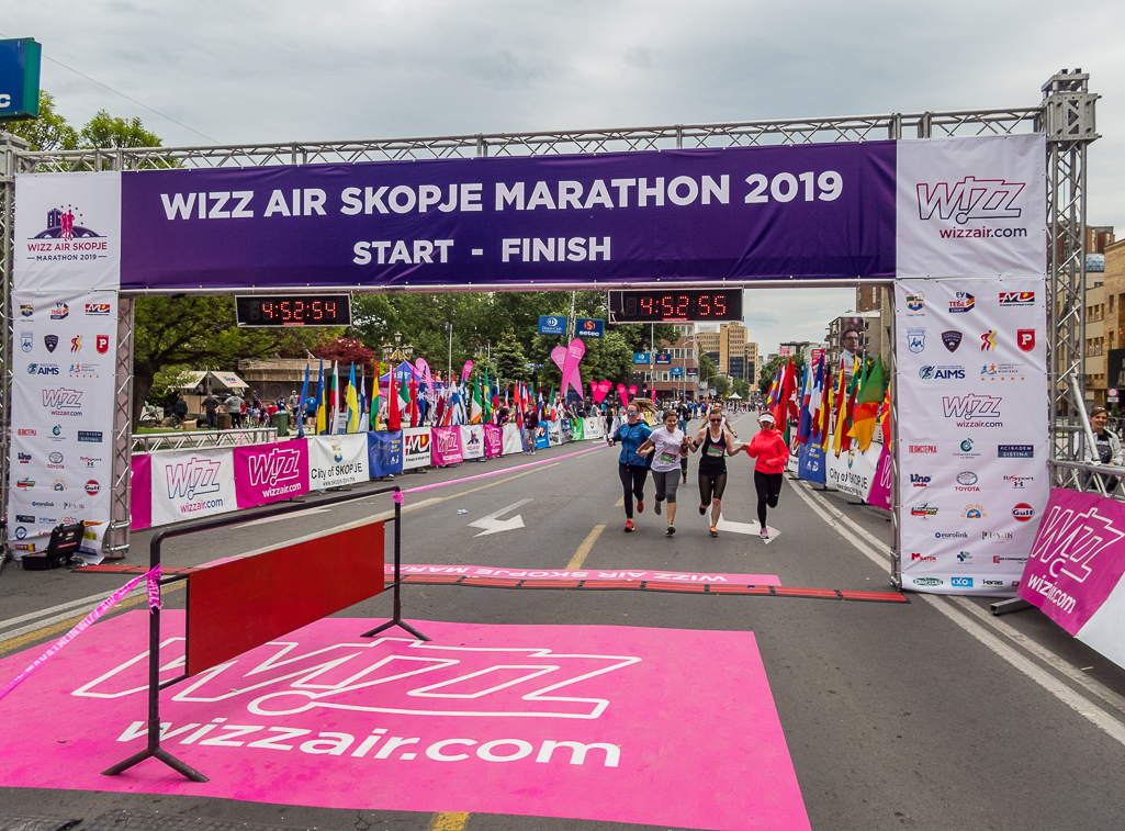 Wizz Air Skopje Marathon 2019 - Tor Rnnow