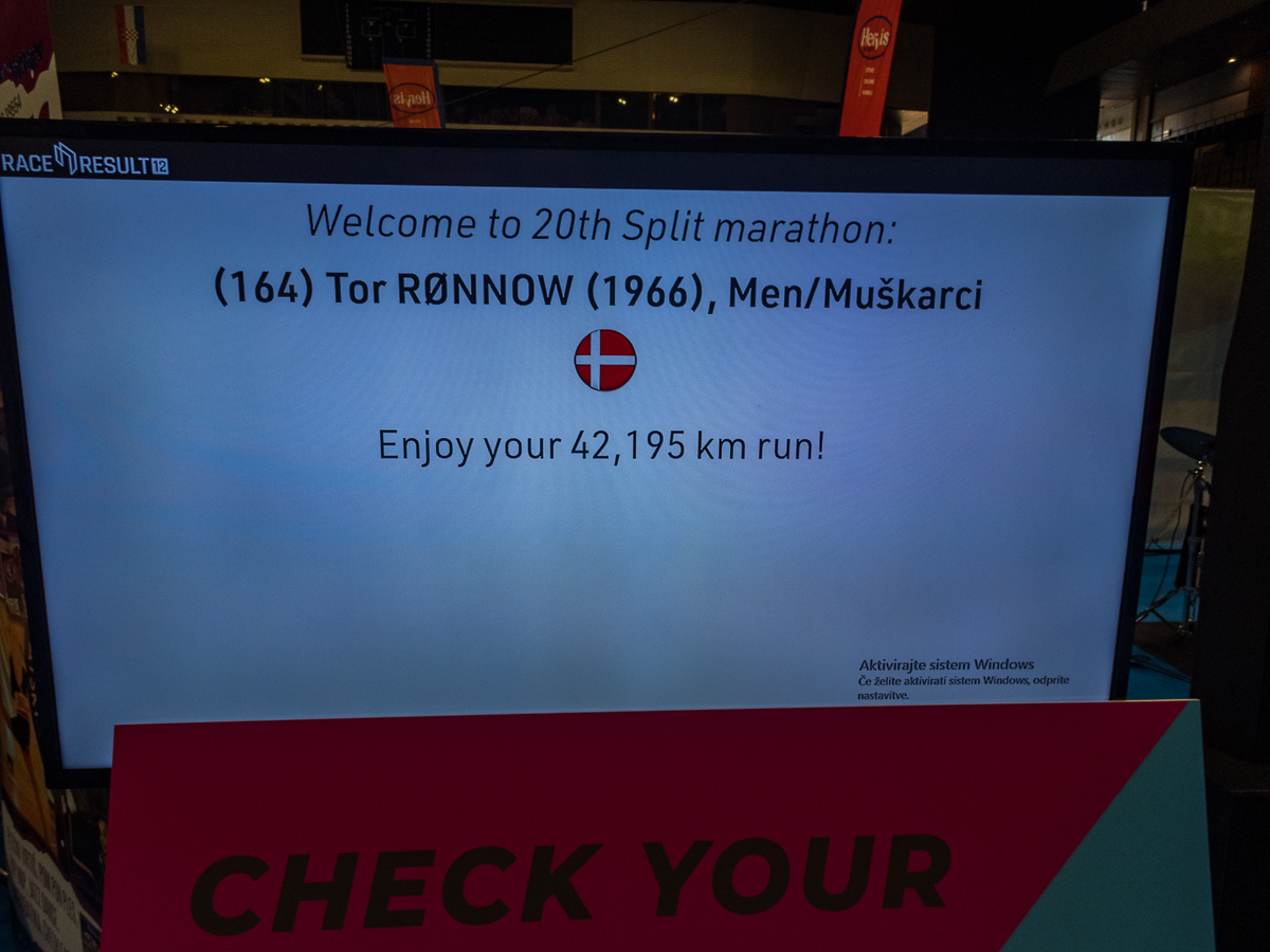 Split Marathon 2020 - Croatia - Tor Rnnow