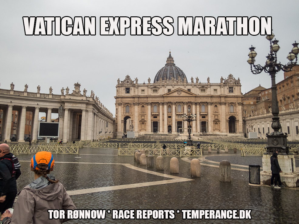 Vatican Express Marathon 2023 - Tor Rønnow