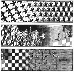 Metamorphosis by M.C. Escher