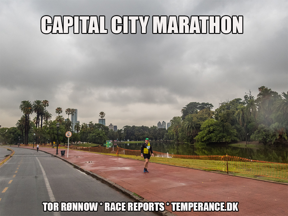 Capital City Marathon 2020 - Southern Hemisphere Challenge 2020 - Tor Rønnow