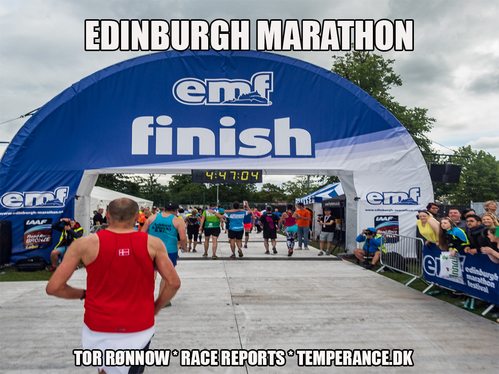 Edinburgh Marathon 2017 - Tor Rønnow
