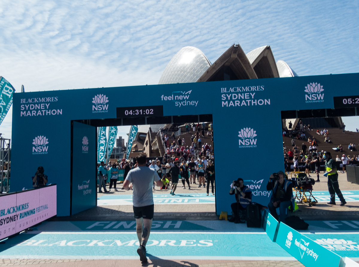 Sydney Marathon 2022 - Tor Rnnow