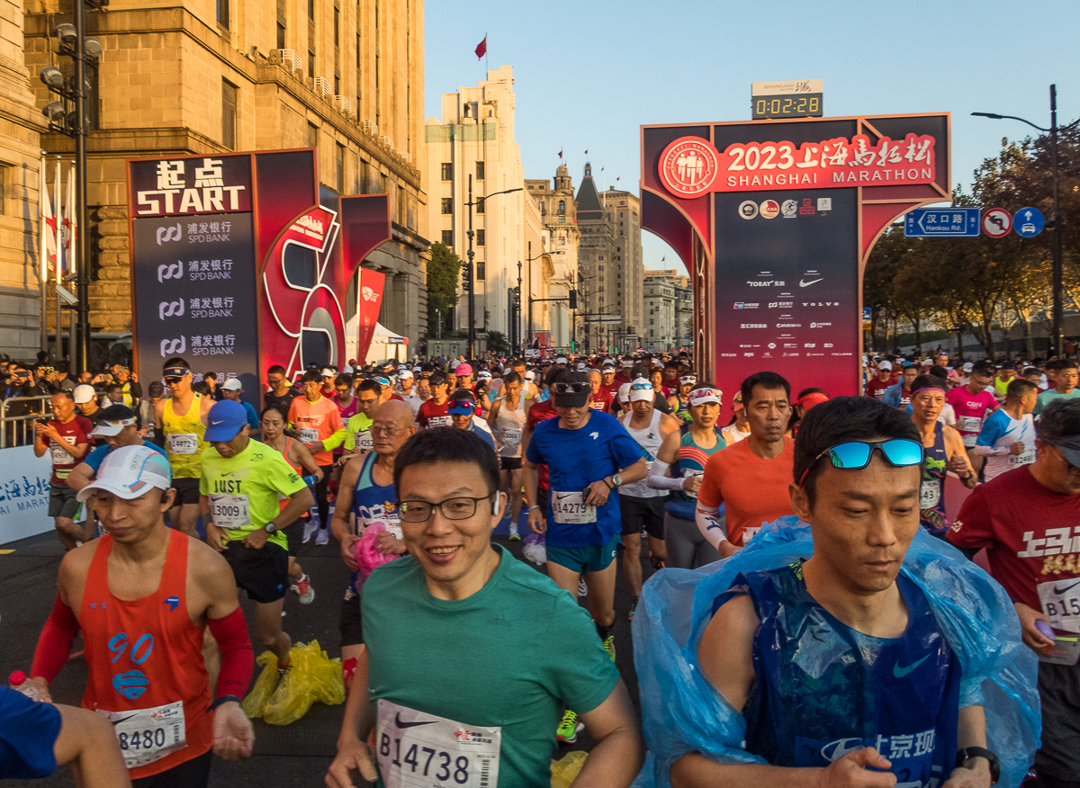 Shanghai Marathon 2023 - Tor Rnnow