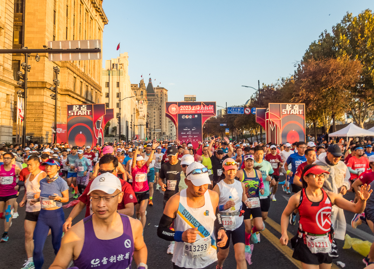 Shanghai Marathon 2023 - Tor Rnnow