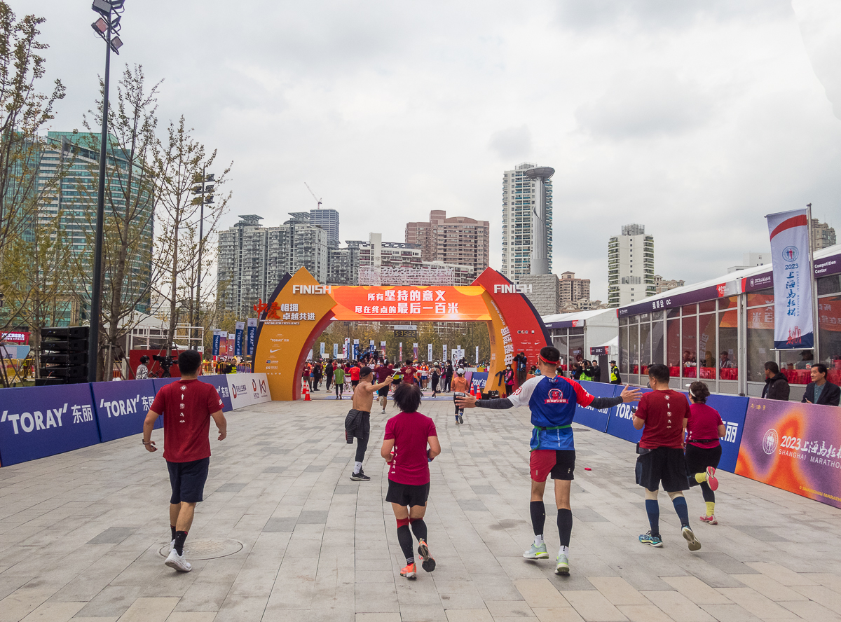 Shanghai Marathon 2023 - Tor Rnnow