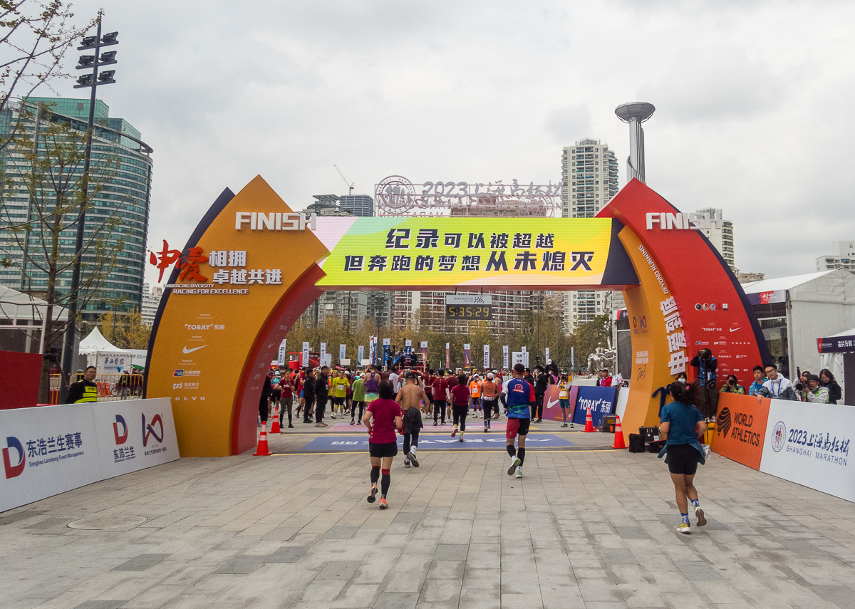 Shanghai Marathon 2023 - Tor Rnnow