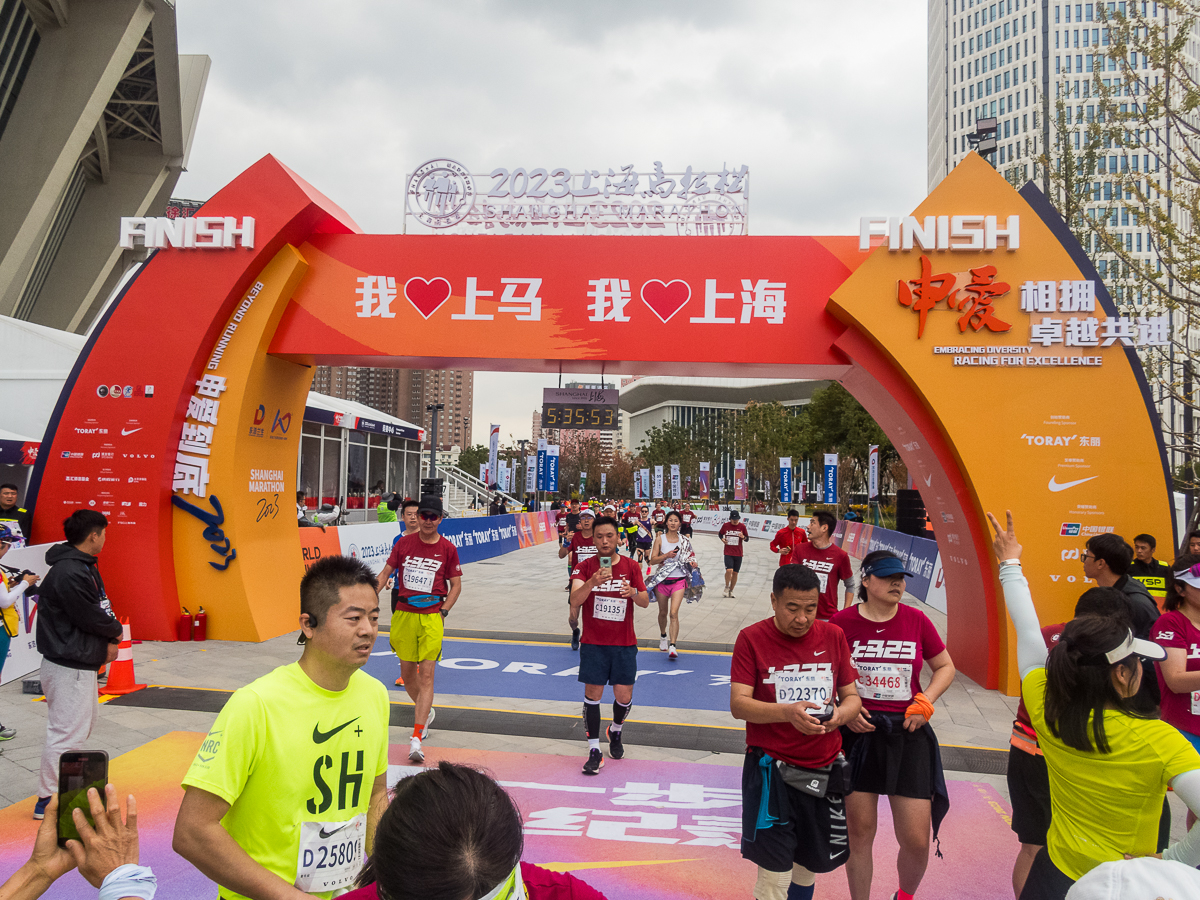 Shanghai Marathon 2023 - Tor Rnnow